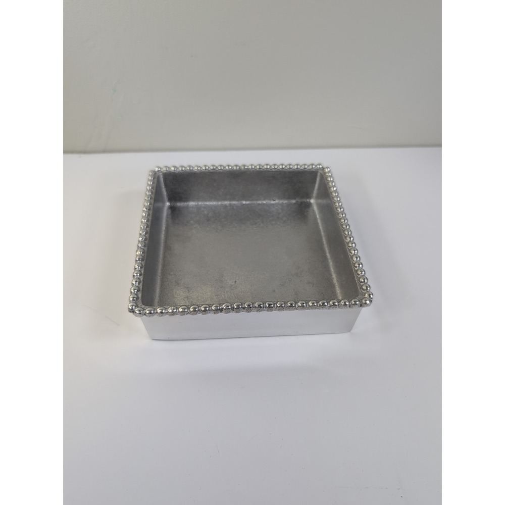 Mariposa Mussel Beaded Napkin Box
